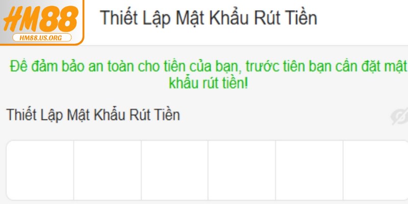 Rút tiền HM88 nhanh, an toàn đảm bảo giao dịch thành công 100%
