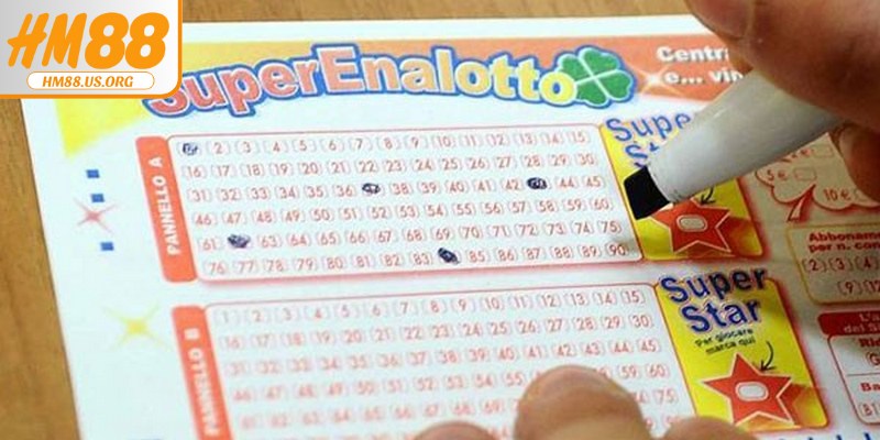 Cách chơi Xổ số SuperEnalotto chi tiết qua các bước